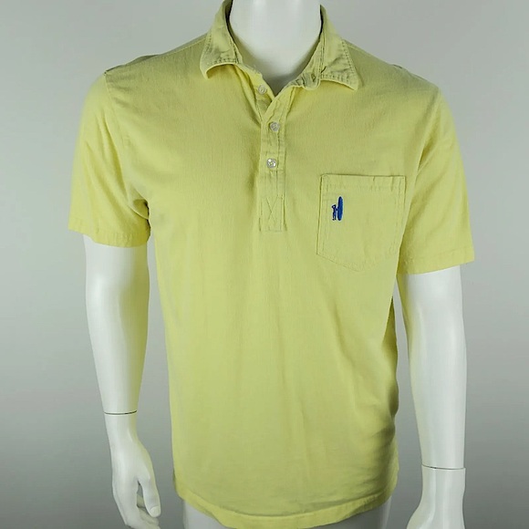 johnnie-O Other - johnnie-o Men's‎ Polo Shirt Size Medium West Coast Prep Yellow
